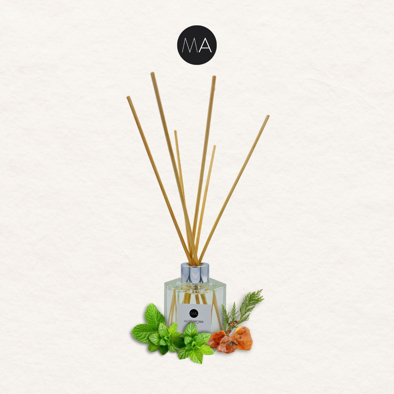 Ambientador Mikado - Aceite Esencial Menta Piperita