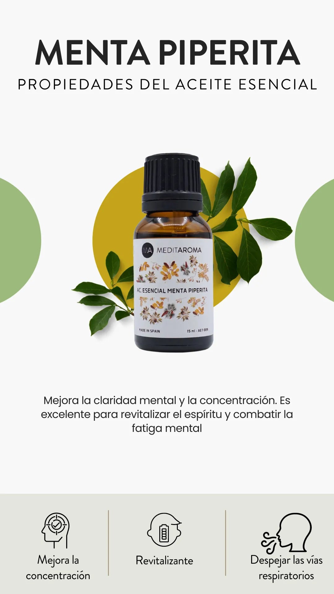 Aceite Esencial de Menta Piperita