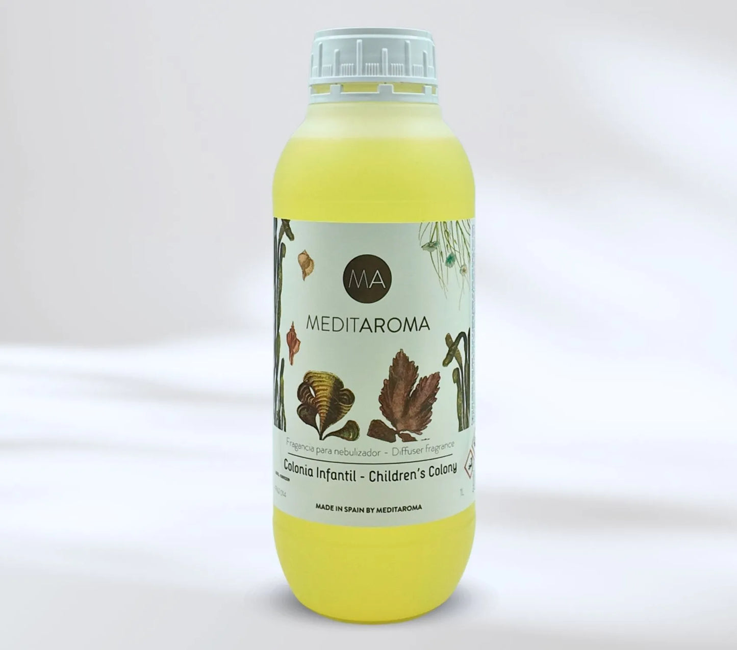 Bote de un litro de nebulización aroma Colonia Infantil