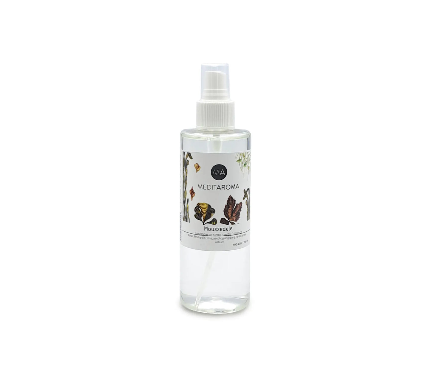 Bote de ambientador en Spray 200 ml aroma moussedele