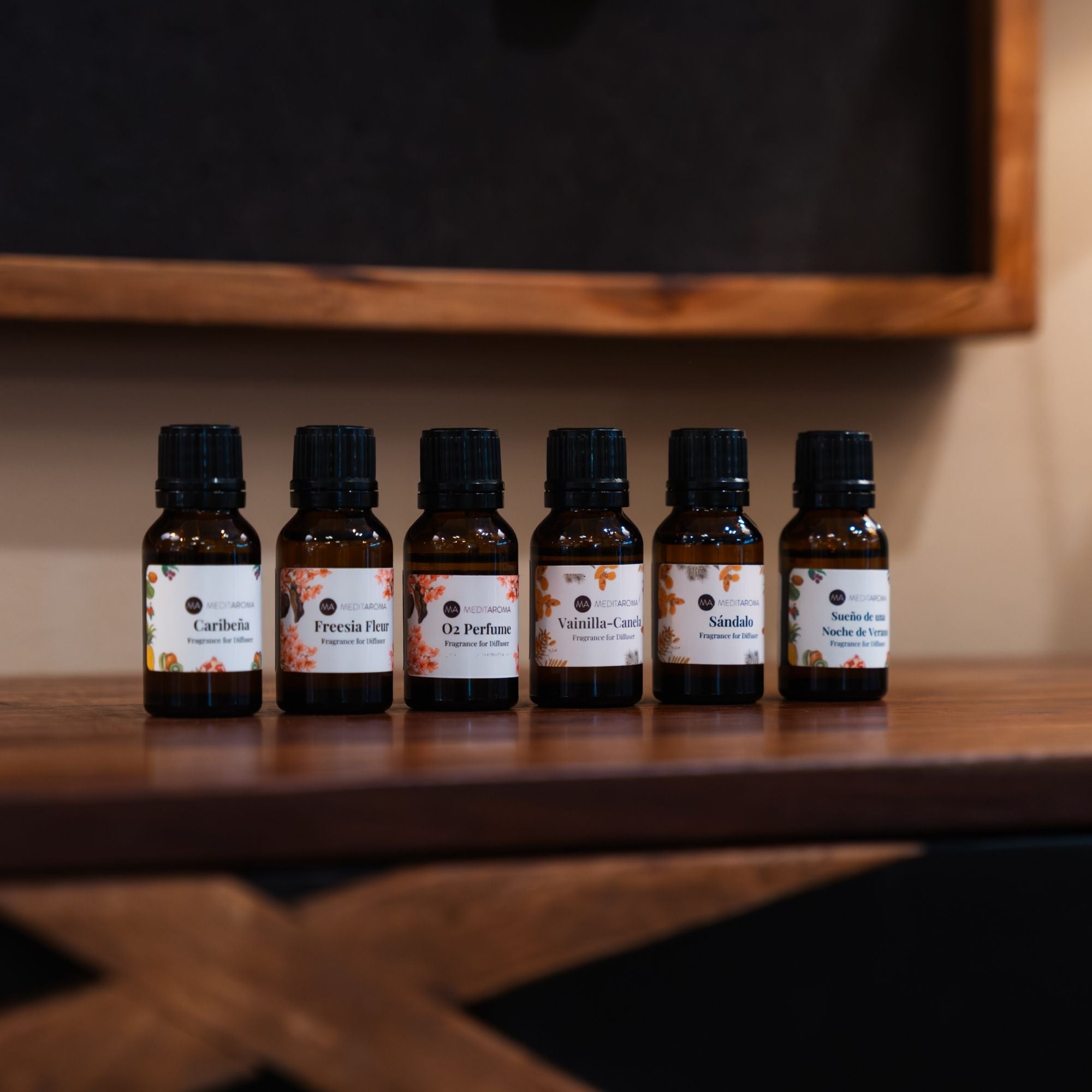 Esencias hidrosolubles para humidificadores y difusores de ultrasonidos