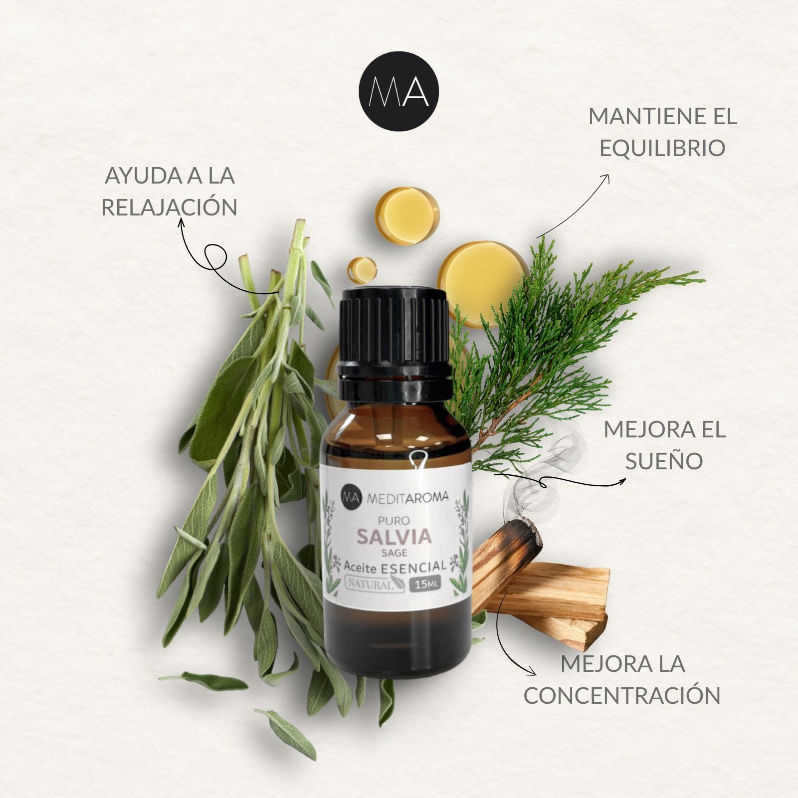 Sage Essential Oil: Transform Your Space with a Professional and Pure Aroma