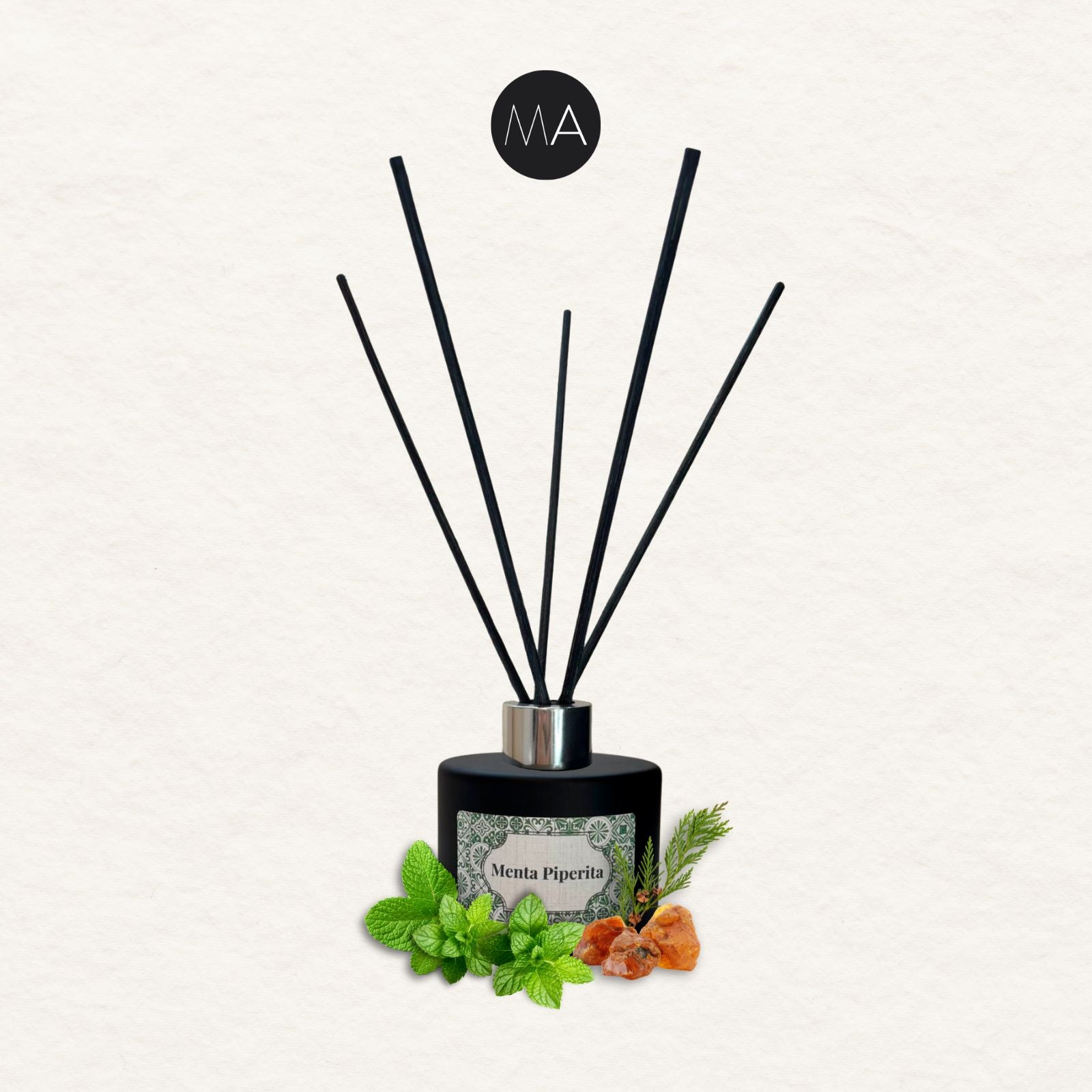 Ambientador Mikado - Aceite Esencial Menta Piperita