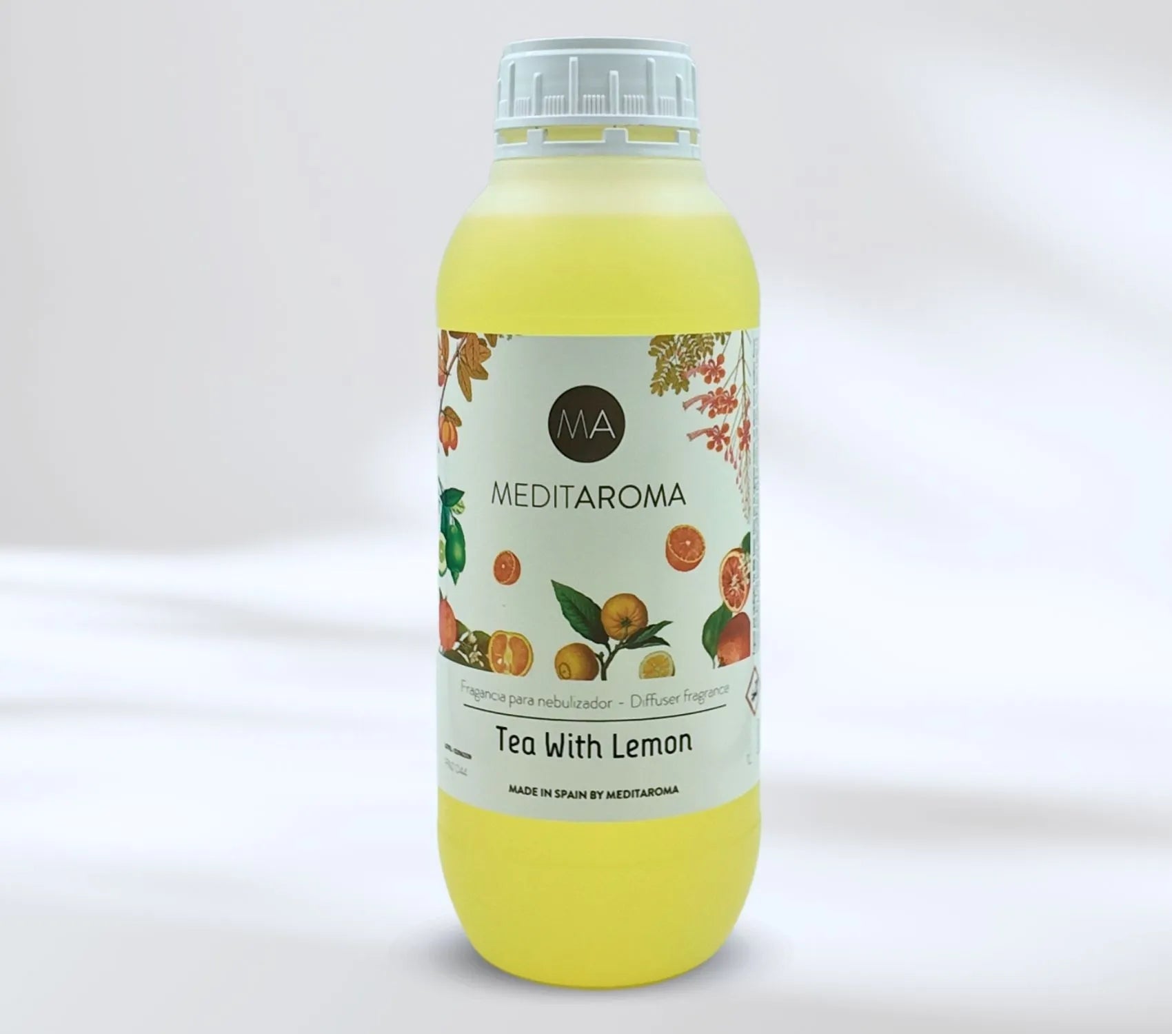 Bote de nebulización aroma Tea With Lemon, un litro de capacidad