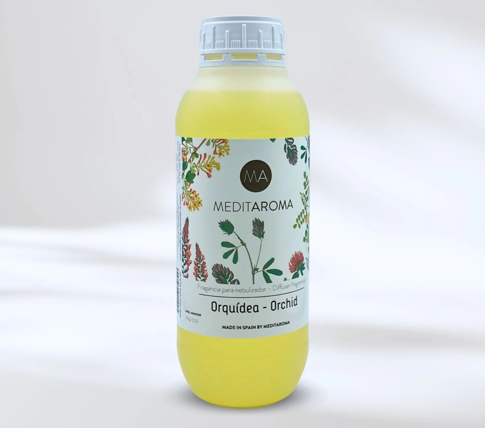 Bote de fragancia de nebulización de un litro olor floral Orquídea