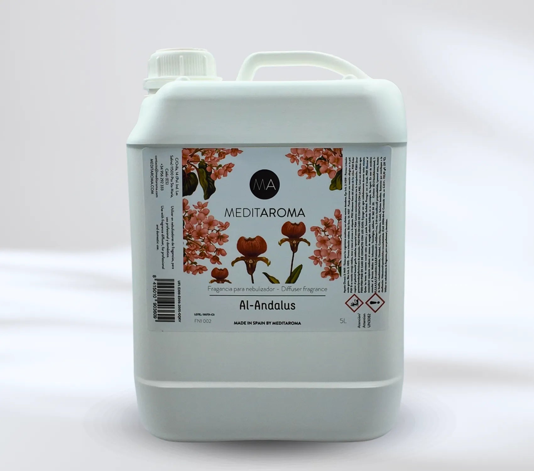 Garrafa de 5 litros de nebulización Al-Ándalus perfume