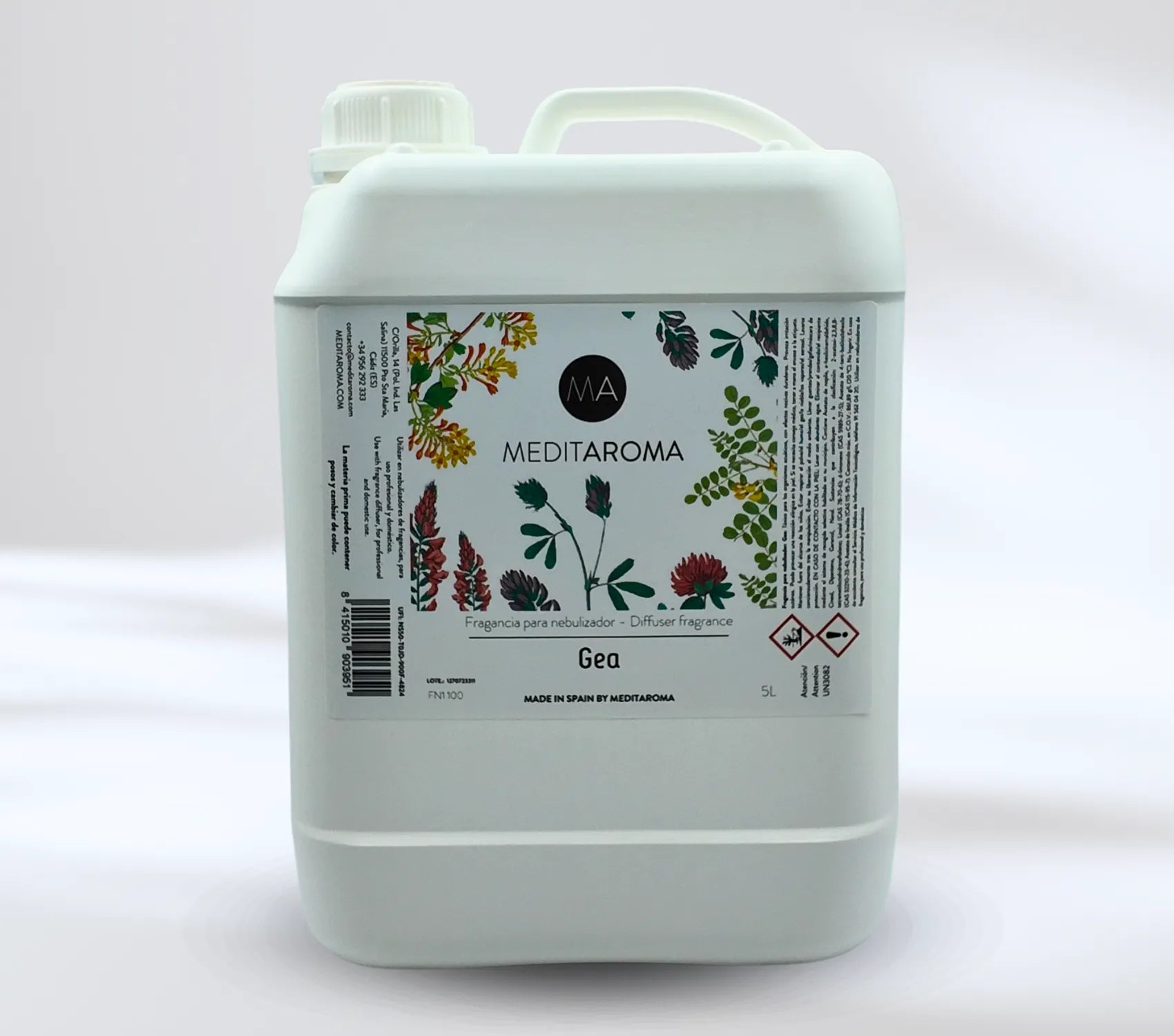 Garrafa de 5 litros floral Gea