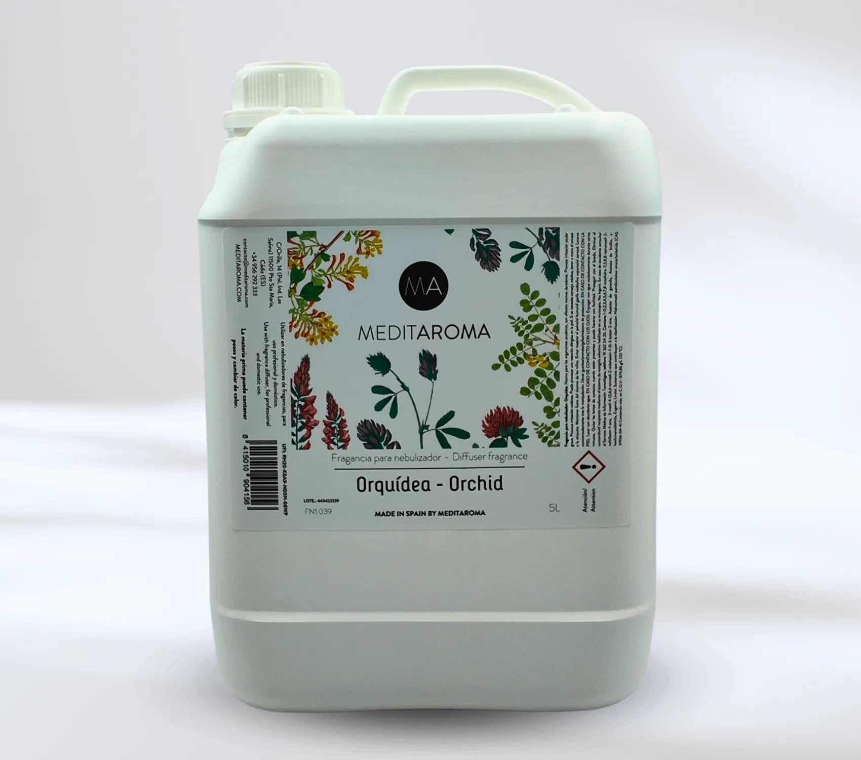 Garrafa de 5 litros aroma floral Orquídea