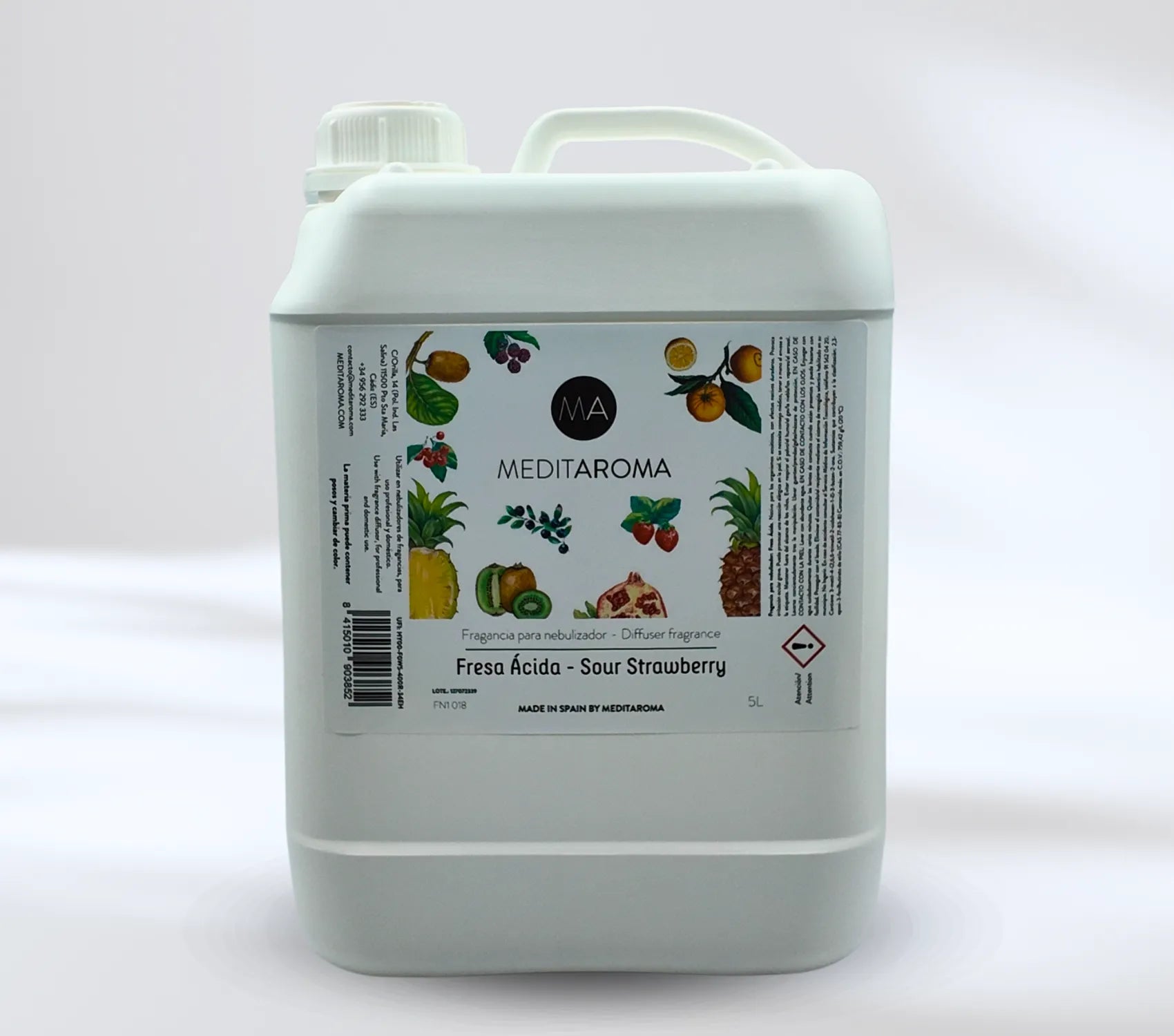 Garrafa de 5 litros de nebulización olor  Fresa ácida 