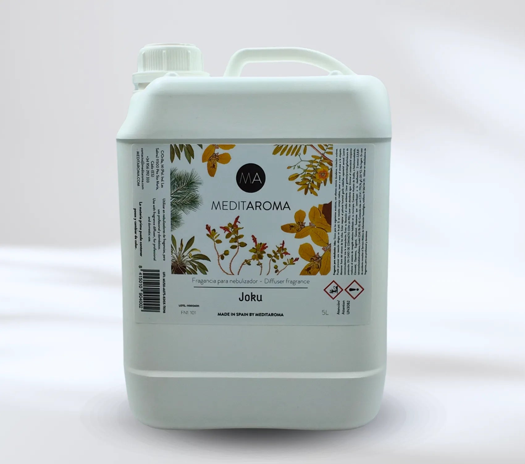 Garrafa de nebulización de 5 litros fragancia Joku