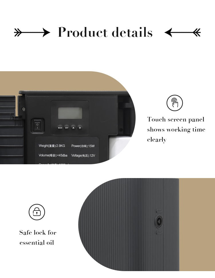 Aroma Diffuser - Nebulizer MA-V80 