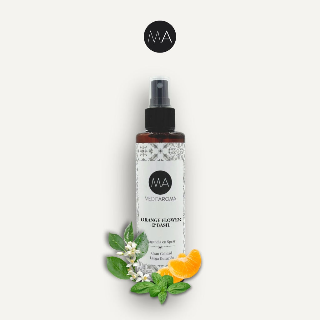 Ambientador Spray Orange Flower & Basil