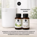 Pack de equipo de nebulización profesional MA-8 con  fragancias a elegir para hogar, oficinas y despachos