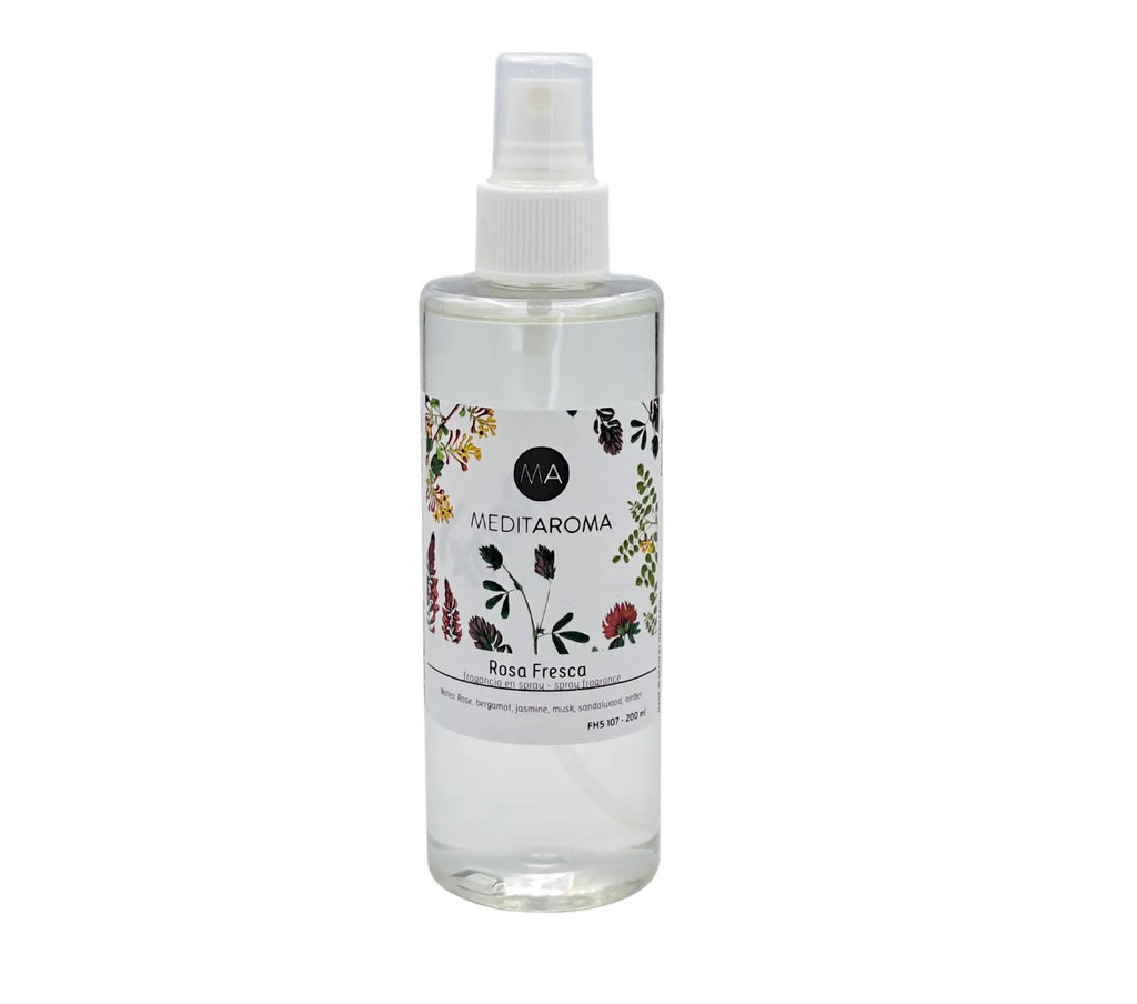 bote spray 200ml aroma rosa fresca