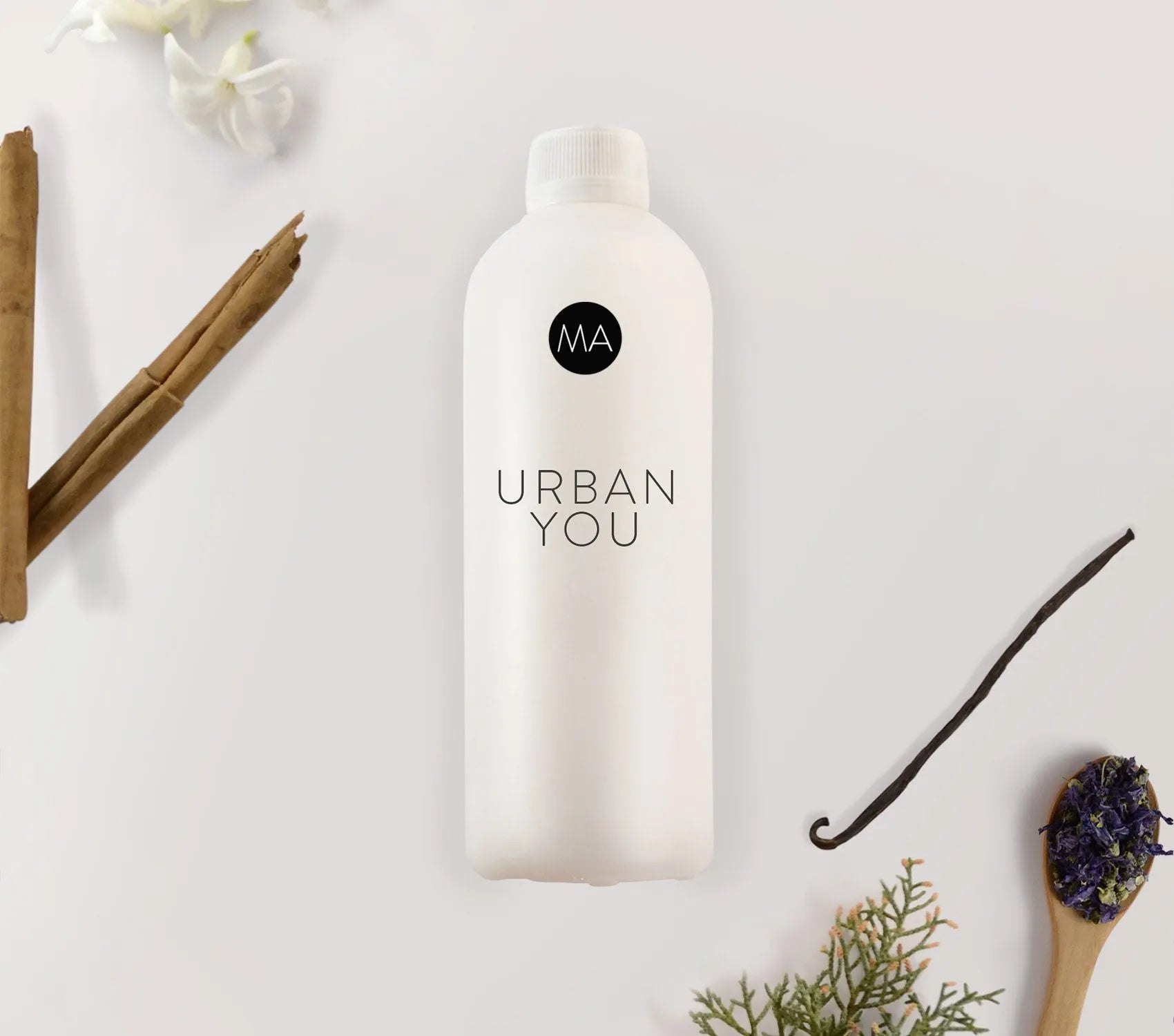 Bote de nebulización con fondo decorativo Fragancia Urban You