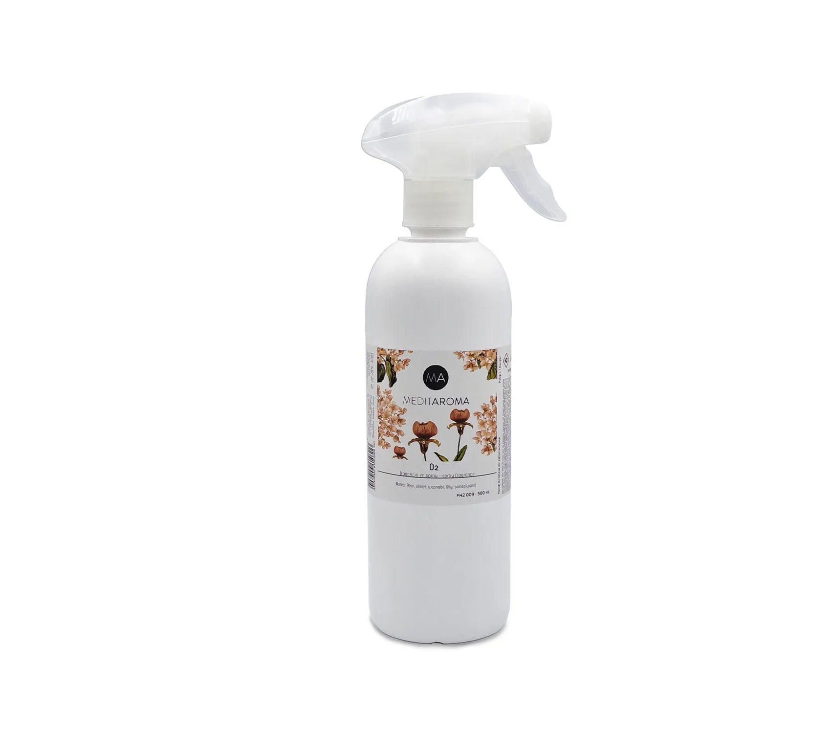 Ambientador Spray  con aroma O2 Perfume 500ml/1L