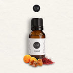 Bote con cuentagotas esencias para humidificador, fragancia Ámbar amaderada y elegante.