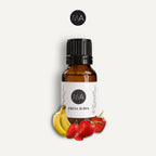Bote con cuentagotas esencias para humidificador, fragancia Fresa Ácida dulce y elegante.