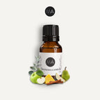 Bote con cuentagotas esencias para humidificador, fragancia Manzana-Canela amaderada y elegante.