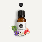 Bote con cuentagotas esencias para humidificador, fragancia Marismas al Alba fresca y elegante.