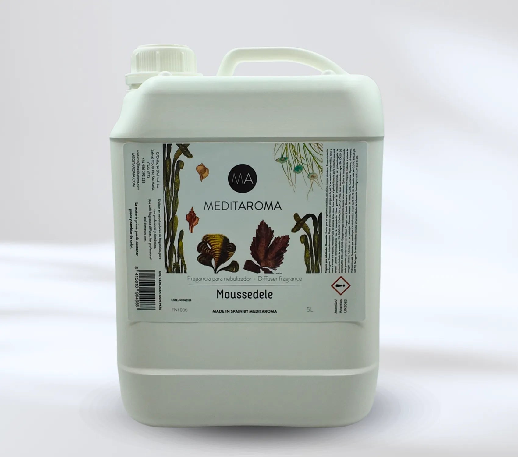 Garrafa de 5 litros nebulización aroma Moussedele