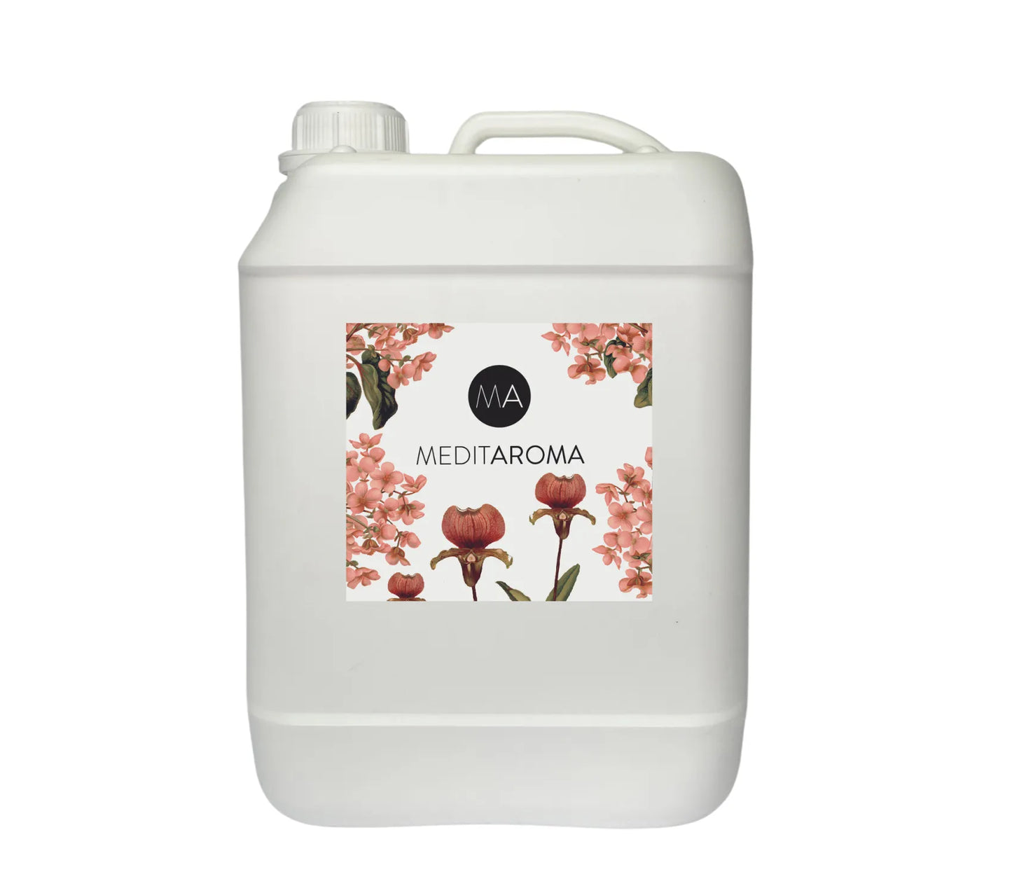 Garrafa de 5L para ambientador en Spray aroma flores blancas perfume