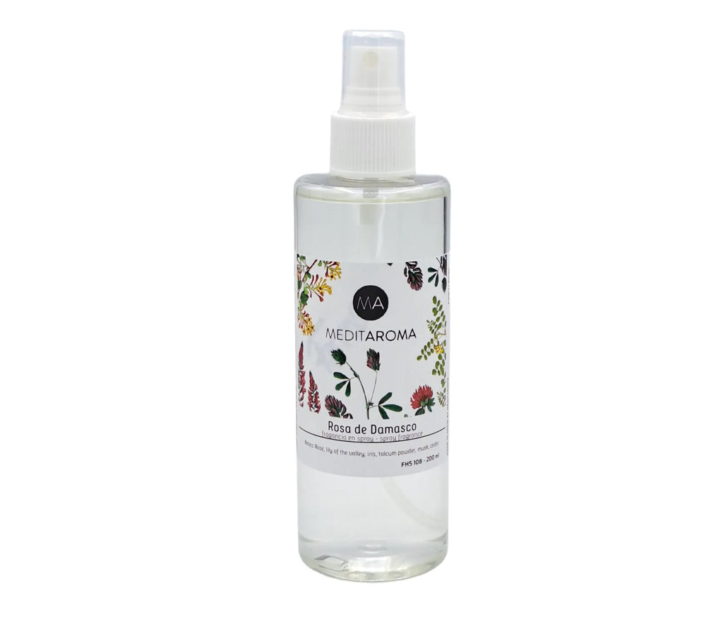 Ambientador Spray 200 ml aroma rosa de damasco