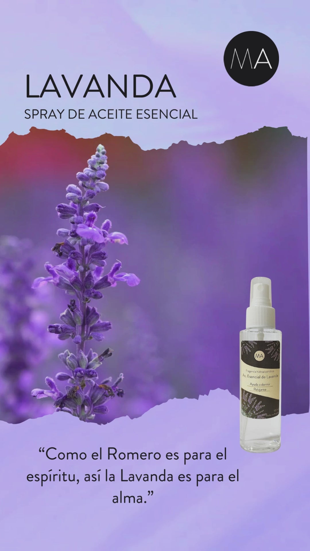 Lavender Essential Oil Spray 