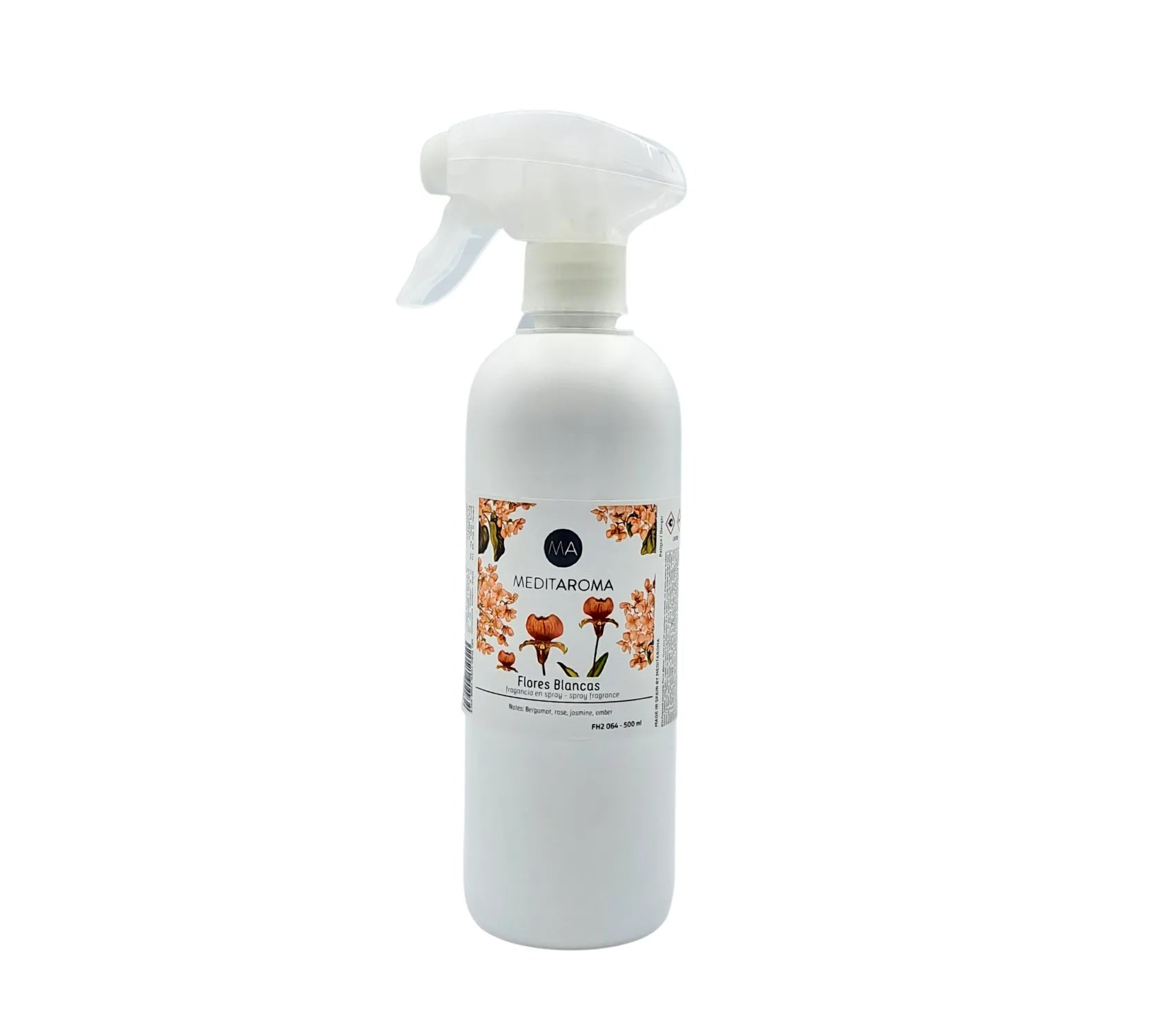 Ambientador Spray fragancia Flores Blancas Perfume 500ml/1L