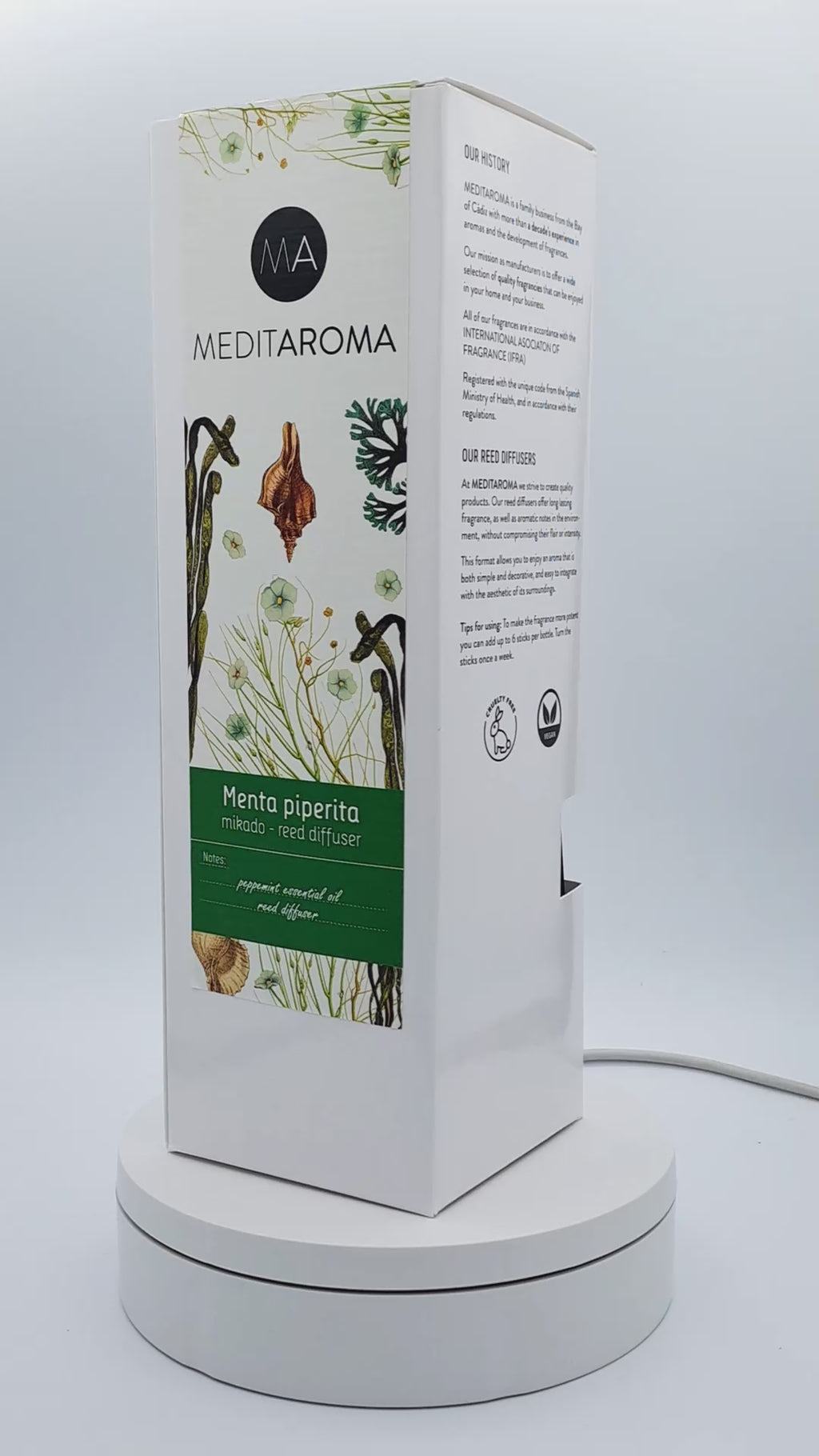 Vídeo Caja Mikado Menta Piperita