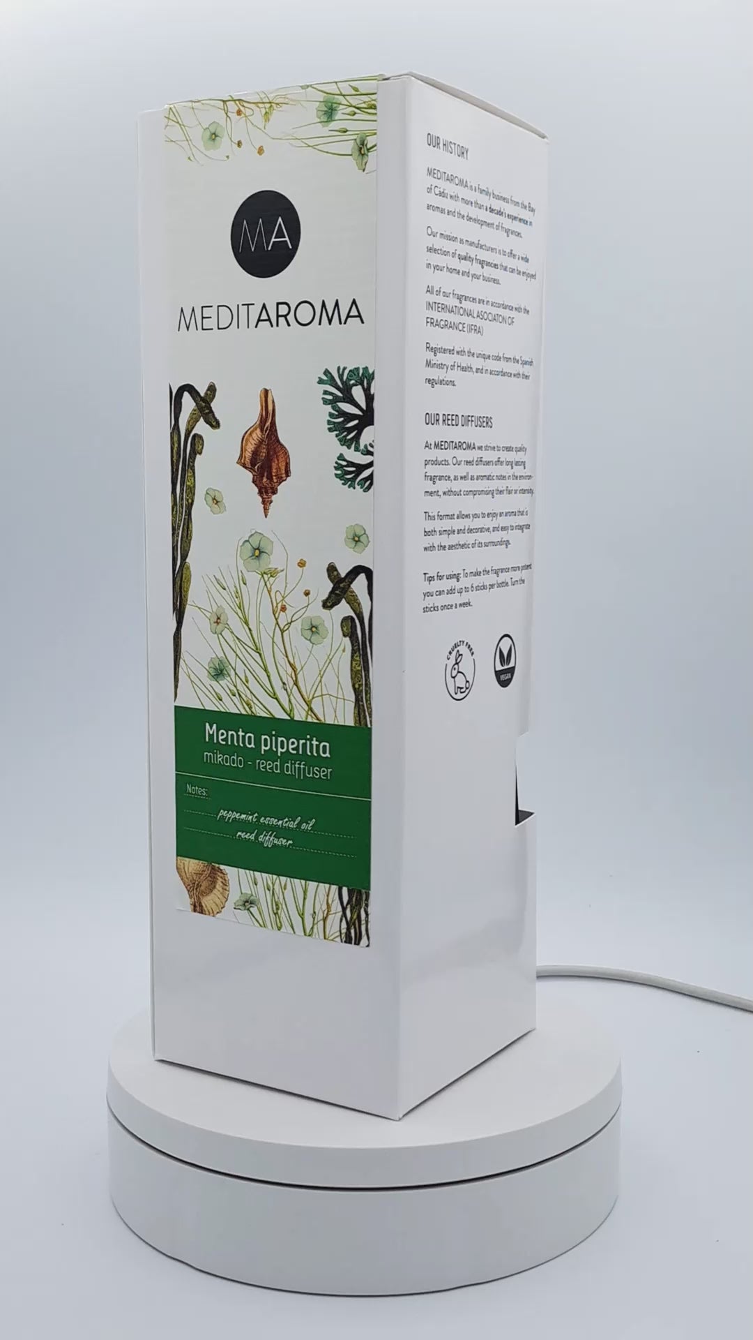 Vídeo Caja Mikado Menta Piperita