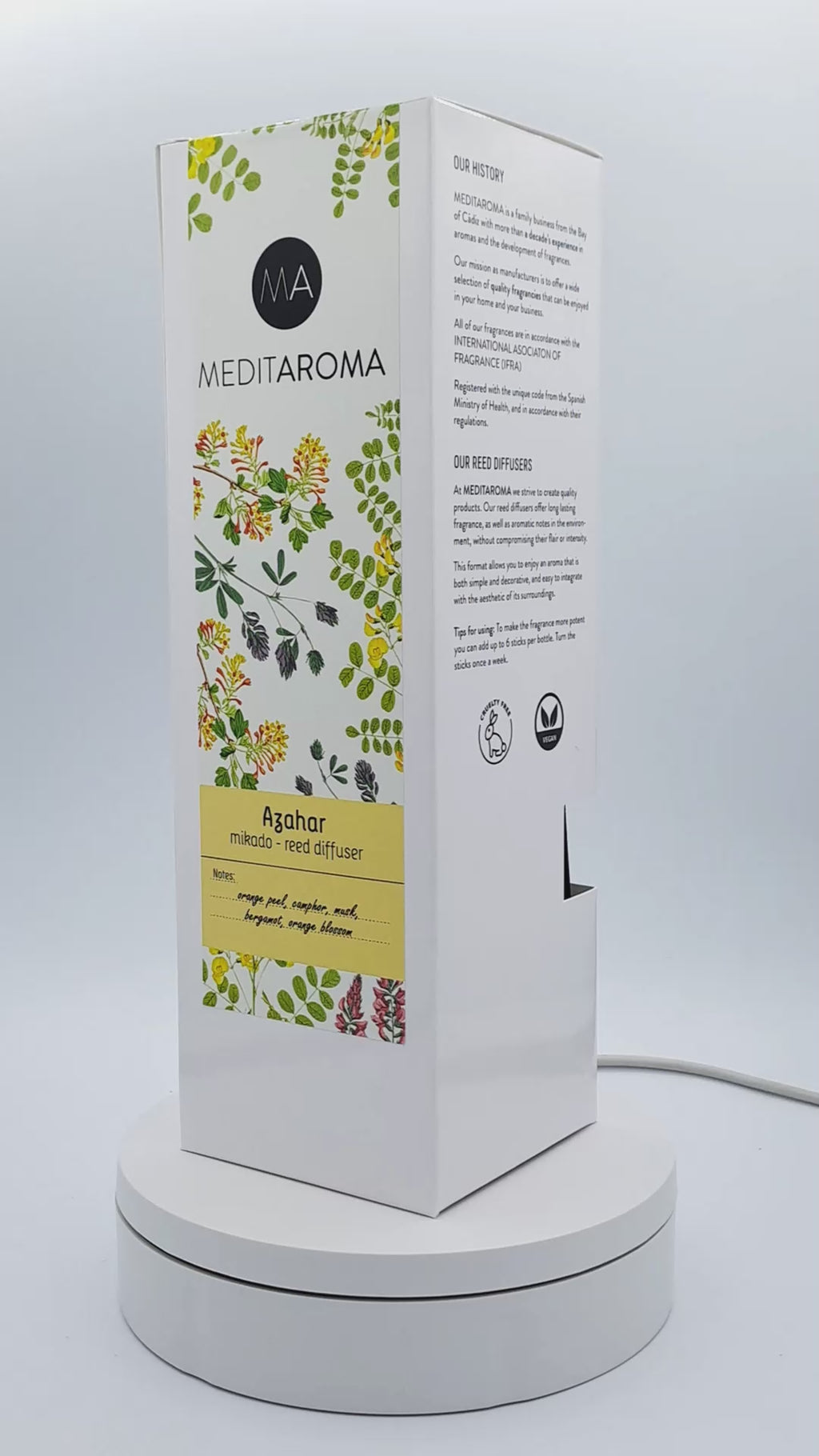 Orange Blossom Mikado Air Freshener 