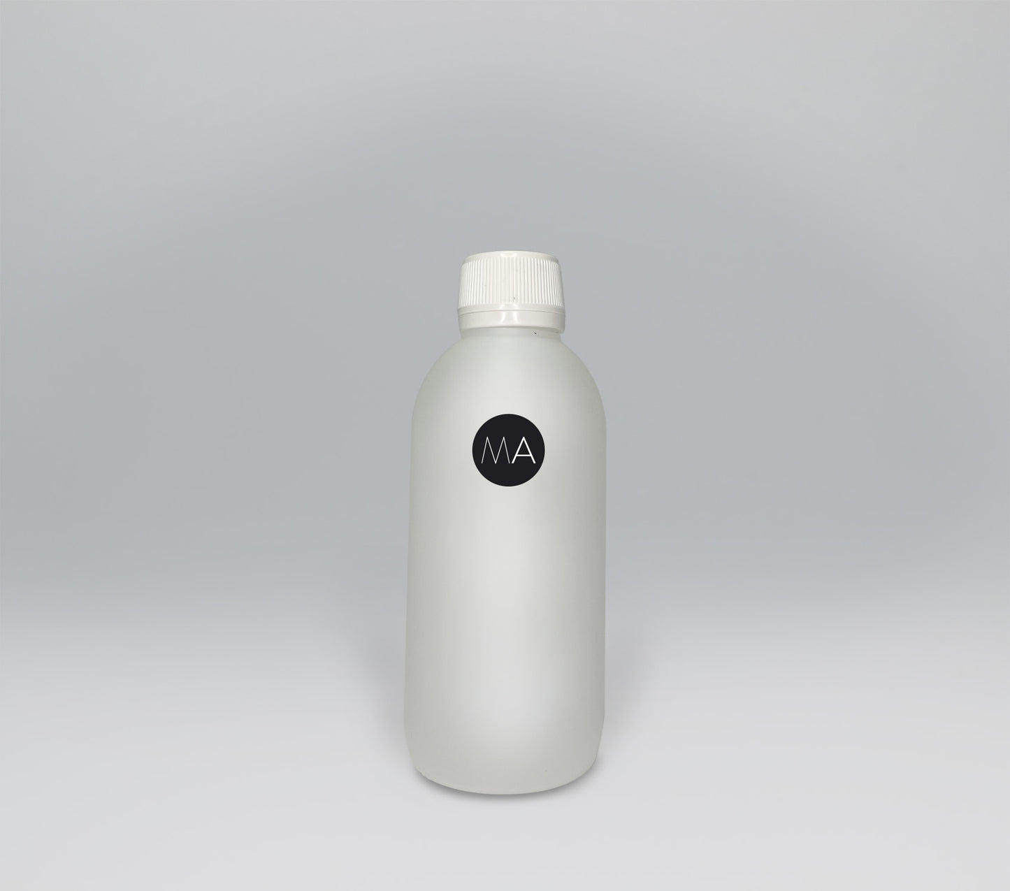 Bote plástico con tapón blanco para nebulización 250 ml 