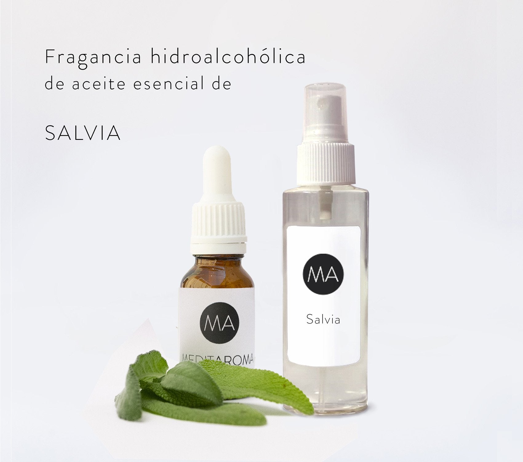 Fragancia Hidroalcohólica de Aceite Esencial Salvia.